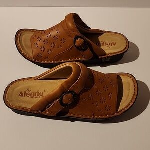 Alegria  By PG Lite  Brown Sandals